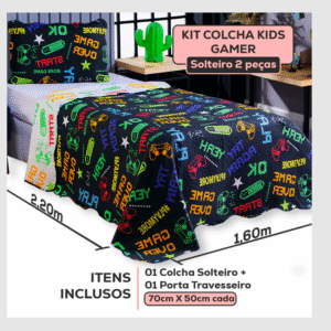 Colcha Cobre Leito Dupla Face