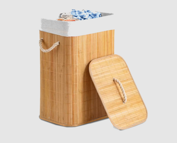 Cesto de Bambu Natural