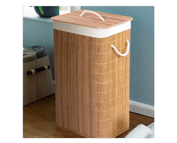 Cesto de Bambu Natural - Image 2